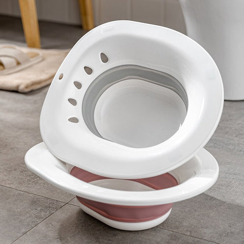 YONI STEAMING SITZ BOWL TOILET SEAT. STEAM TO CLEAR VAGINAL INFECTIONS, THRUSH, YEAST, CANDIDA, INFLAMED RECTUM, GENITAL PAIN, PERENNIAL INFLAMMATION, HEMORRHOIDS. 
